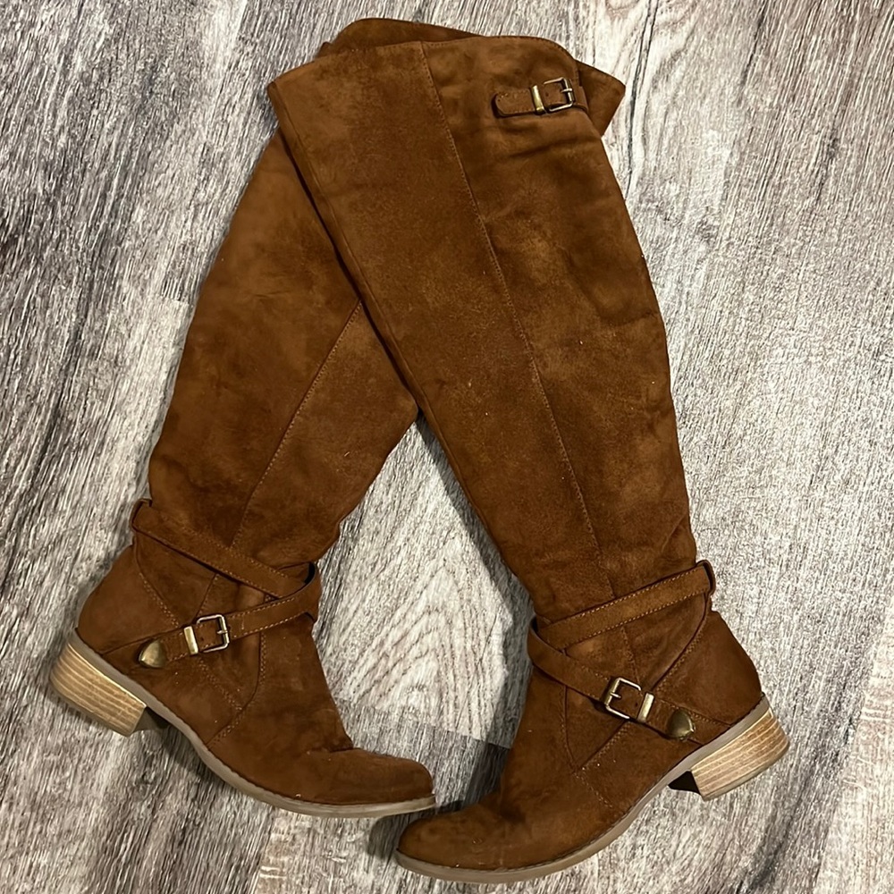 Knee high boots